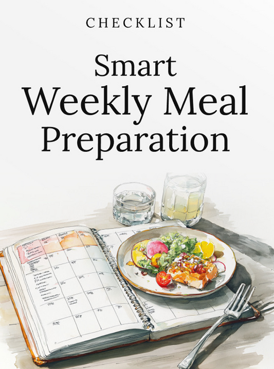 Smart Weekly Meal Preparation - Checklist